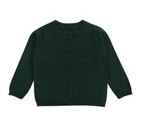 Générique Vert Armée Pulls et Gilets Bébé Fille Garcon 1-6 Ans, Cardigan Unie Boutonnée, Enfant Manteau Manche Longue Vêtements Uniforme Scolaire Costume Mignon Sweat Printemps Automne Hiver