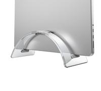 Générique Vertical Laptop Stand - Laptop Riser Clear Computer Dock Stand | Closed LaptopStand, LaptopOrganizer for Home Workplace