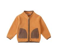 Générique Veste à capuche en polaire pour bébés flanelle légère doux mi saison zippé Temps Libre Outdoor Basic Sweats Pour course à pied, marche, randonnée Bebe Fille Veste Polaire Dessin Animé