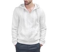 Générique Veste a Capuche Molleton Homme Zippé V Marron 3xl 4xl Cheminee Eclair Mariniere Électrique Chauds Velours Derrière Double Polar Pomme Aime Outfit Oreille Basket