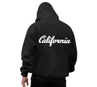 Générique Veste Capuche Homme Hommes De Base Manche Longue Sweatshirts Sweat A Homme Zippé Blanc Knit Crew Neck Noos Pull Top Classique Vintage Casual Col Montant Travail (Le Noir,XXL)