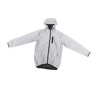 Générique Veste De Cyclisme Entièrement Réfléchissante, Tissu Imperméable Et Respirant, Conception Rétractable élastique, Fonction Multi-Poches (XX-Large)
