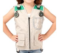 Générique Veste De Pêche Pour Garçons - Sans Manches,Veste Camping | Randonnée Exploration Jeu Rôle Zoo Activités Extérieures