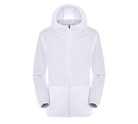Générique Veste De Pluie pour Homme Impermeable Légère Veste avec Capuche Séchage Rapide Veste avec Zippé et Poches Anti-Pluie Vent Blousons pour Voyage Randonnée