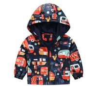 Générique Veste d'extérieur décontractée garçon Vestes de Ski pour garçons et Enfants Mi Saison Résistant Outdoor RandonnéE Blouson Sport Manteau Manches Longues Le Cyclisme l'escalade
