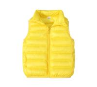 Générique Veste Equitation Enfant Fille,Gilet Unisexe pour BéBé, Veste sans Manches à Fermeture éClair avec Col Montant pour l'hiver Et L'Automne Sweat Fille sans Capuche Noir