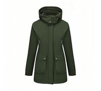 Générique Veste Femme Hiver Manteau Long Polaire Imperméable Doudoune Grande Taille Longue Chauffant Chaude Chaud Fourrure Zippée Chic Duffle Coat Blouson