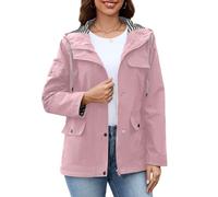 Générique Veste Femme Longue Parka Hiver Chaud Imperméable de Ski Imperméable Vêtements de Pluie Automne Taille Randonnée Softshell Pluie Sport Manteau Demi Saison Femme M