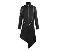 Générique Veste Gothique Punk Homme Cosplay Performance Style Vestiaire Cour Impériale