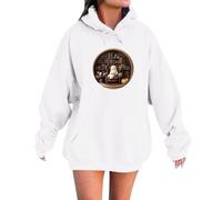 Générique Veste Halloween Femme Oversize Pull Automne Costume Vampire Sportswear Hoodie Haut Sweat avec Capuche T Shirt Déguisement Citrouille Tshirt Orange Deguisement