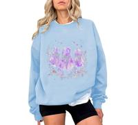 Générique Veste Halloween Femme Sweatshirts Sweat Rose T Shirt Chemise Vetement Pull Automne Oversize Déguisement Citrouille Tshirt Vêtements Sweater