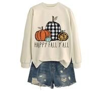 Générique Veste Halloween Sweat-Shirt Femme Tee Shirt The Pumpkin Spice Café T Vetement Pull Costume Citrouille Sweat Gilet Chemise Haut Deguisement Horreur Enfant Capuche