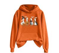 Générique Veste Halloween Tee Shirt Probleme Resolu Sang Femme Sweat Oversize Pull Automne Vêtements avec Capuche Deguisement Vetement Déguisement Citrouille Sweater Hoodie