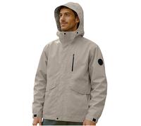 Générique Veste Homme Chic Grande Taille Impermeable Blousons Capuche Amovible Parka de Plein Air Vestes Zippée Légère Softshells Randonnée Manches Longues Jacket Votre Compte Gris 3XL