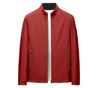 Générique Veste Homme Ete Legere, Veste d'aviation européenne pour Hommes Coupe Ample et Tendance Cardigan léger décontracté avec Fermeture éclair Confortable pour Un Usage Quotidien