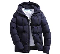 Générique Veste Homme Hiver Chaud Doudoune Matelassé Blouson Ete Chaude pour Doublée Polaire Grande Taille en Duvet Travail Sherpa Manteau Parka Imperméable