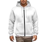 Générique Veste Homme Hiver Grande Taille - Veste Coupe-Vent LéGèRe à Capuche Pour Homme ImperméAble Et Respirante VêTements De Sport D'ExtéRieur De RandonnéE De Course à Pied Avec Poches ZippéEs