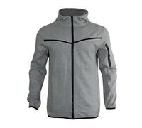 Générique Veste Homme mi Saison Vestes Sport Blouson d'extérieur Jacket Leger Bombers Running Aviateur de Travail Anorak Fashion Vêtements Mes Commandes Passées Gris 3XL