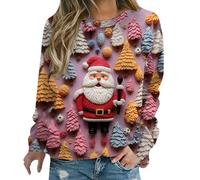 Générique Veste Lestée Femme Sweat Enfant Original Pull Blanc Long Leopard Print Hoodie Hiver Chaud Chic Perdre La Graisse du Ventre Ample Gros Noël Sweatshirt