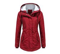 Générique Veste Matelassée En Gaze De Coton Femme Capuche Pliable Fine Femme épaississant Puffer Jacket Matelassée Blouson Matelassé Oversize Doudounes De Randonnée Fermeture éclair Polaire Jackets
