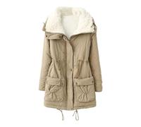 Générique Veste Polaire Femme, Manteau Femme Hiver Grande Taille à Manteau Veste Hiver Capuche Polaires De RandonnéE Doudoune Longue Sans Manche Doudoune Duvet Laine