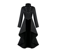 Générique Veste queue-de-pie pour femme Trench Vintage Médiéval Uniforme De