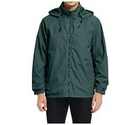 Générique Veste Running Homme Hiver Thermique,Hommes Automne Mode DéContracté LâChe Solide à Capuche ImperméAble Respirant Vol Costume Veste Mince Manteau Haut Chemisier