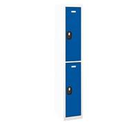Générique Vestiaire Colonne 2 Cases - Elément Suivant (Bleu)