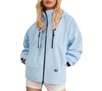Générique Vêtement De Pluie Femme Manteau Imperméable Long Avec Capuche Veste Noire Mi-Long Cuir Noir Cire Sport Coupe Vent Running Doudoune Impermeable Imper Trench Coat Demi Saison Saharienne