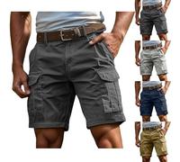 Générique Vetement de Travail Travail Court Homme avec Poche Tactique Lot de Short Homme Bermudas Boxe Shorts Ete Bermuda Cargo