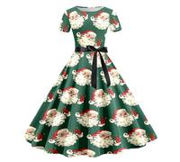 Générique Vêtement Dirndl Femme Costume Party Déguisement Style National Midi Robe Traditionnelle pour l'Oktoberfest légère Tenue d'occasions spéciales la Fête de Bière