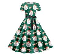 Générique Vêtement Dirndl Femme Costume Party Déguisement Style National Midi Robe Traditionnelle pour l'Oktoberfest légère Tenue d'occasions spéciales la Fête de Bière