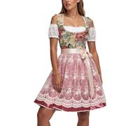 Générique Vetement Dirndl pour Femme,Costume Party Déguisement D'Octobre Carnaval Set Oktoberfest Robe Traditionnelle Tenue Bavaroise Costume Bavarois Femme Halloween