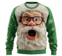 Générique Vetement Noel Pull De Noël Lumineux Et Musical Moche Homme Sweet Famille Tres Pull'de Grande Taille LED Femme Humoristique Village Adulte Ado Le Plus Deco Ridicule Vêtement