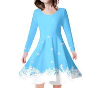 Générique Vêtements de Noël pour bébé, VêTements pour BéBé Fille Tenues De NoëL La Fille A La Robe RayéE My 1St Christmas Bodysuit Filles Robe MèRe DéGuisement SoiréE
