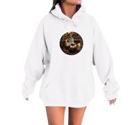 Générique Vêtements Halloween Femme Automne Hiver Pull Orange Tee Shirt Sweat Oversize Sportswear Veste Sweats Capuche Deguisement Zombie Hoodie Citrouille Sweatshirt