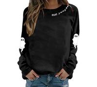 Générique Vêtements Halloween Femme Sweat Capuche Deguisement Vampire Veste a Costume Automne Hiver Oversize Hoodie T Shirt Pull Sweater Vetement Tee Probleme Resolu Sang
