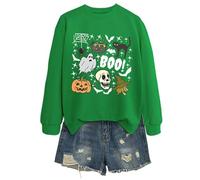 Générique Vêtements Halloween Femme Vetement Pull a Capuche Veste Hoodie Automne Hiver Fille Sweat Oversize T Shirt Tee Robe Sportswear