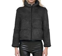 Générique VêTements ImperméAbles Femme, Veste Automne Femme Doudoune éLéGant Longue Grande Taille Coat Veste Officier Manteau Laine Doudoune Ultralight