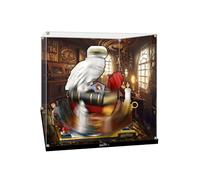 Générique Vetrina in acrilico per il kit Modello 76466 Le Magicien : Édition Collector, espositore antipolvere e da Collezione. per Le-GO 76466 (Modello Non incluso).