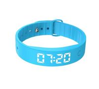 Générique Vibrating Alarm Watch,Silent Bracelet with Timer | Smart Alarm Vibration Wrist Clock - for Adults Kids Couples Daily Sleep Travel Home Bed Bedroom Meeting Cooking Training