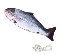 Générique Vibrating Fish for Dogs, Vibrating Floppy Fish Dog Toy Motion Interactive Chew Toy for Small & Medium Dogs