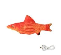 Générique Vibrating Fish for Dogs, Vibrating Floppy Fish Dog Toy Motion Interactive Chew Toy for Small & Medium Dogs