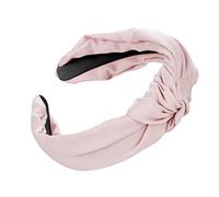 Générique Vibreur pour Chien Femmes Simple Noeud tête Doux Arc Cheveux Cheveux Cerceau Filles Bonbon Ourson (Pink, One Size)