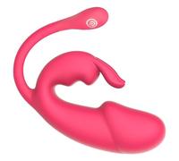 Générique Vibromasseur avec 10 Modes De Vibration pour Son Clitoris Point G, Vibration en Silicone Liquide pour Femme, Sextoys pour Femme, Sextoy Clitoris Femme