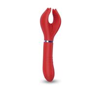 Générique Vibromasseur Gode Clitoridien Point G, Pince À Clitoris Rose Jouet Lapin Vibrateur Clitoris Mamelon Pénis Masseur Stimulateur Avec 7 Modes De Vibration Puissants