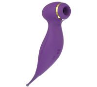 Générique Vibromasseur Suceur Point G, Stimulateur De Mamelon Vaginal Rechargeable par USB, avec 7 Forces D'aspiration Et 10 Modes De Vibration, Jouets Sexuels Oraux Adultes pour Couples Féminins,B