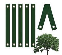 Générique Vies D'arbres De Soutien des - SanglesLourdes RéglablesDe 6pcs pour Garder Et Jalonner | Bandes De Nylon RéutilisablesRésistantes Aux Intempéries pour Jeunes Arbres, De Jardin, Arbu