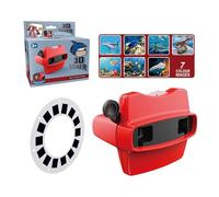 Générique View Finder - ABS 13.5x7.5x9.4cm | 3D Retro Slide Educational Toy | Portable Interactive Projector Dinosaur Learning Viewer for Kids Boys Classroom Home Preschool Bedroom Birthday Christmas