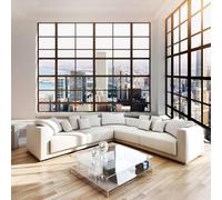 Générique Ville Paysage Papier Peint 200 x 140 cm (B x H) 3D Architecture Mural Poster Murale Intissé pour Chambre Salon Restaurant Personnalisé Décoration Personnalisé Décoration Murale W-37